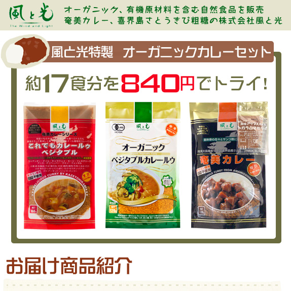 風と光カレーセット