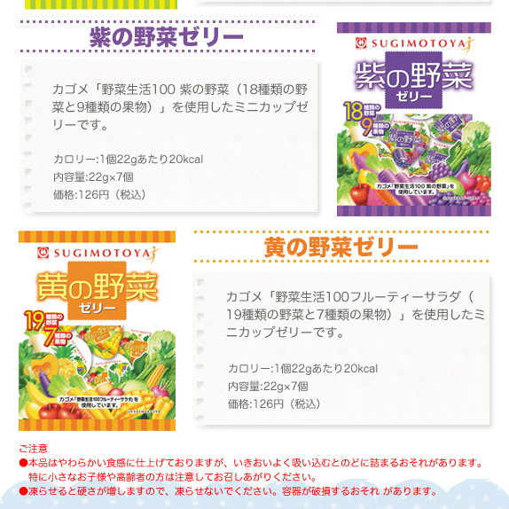 「JT」「カゴメ」のコラボ商品をトライ！ミニカップゼリー5種10袋が試せる!